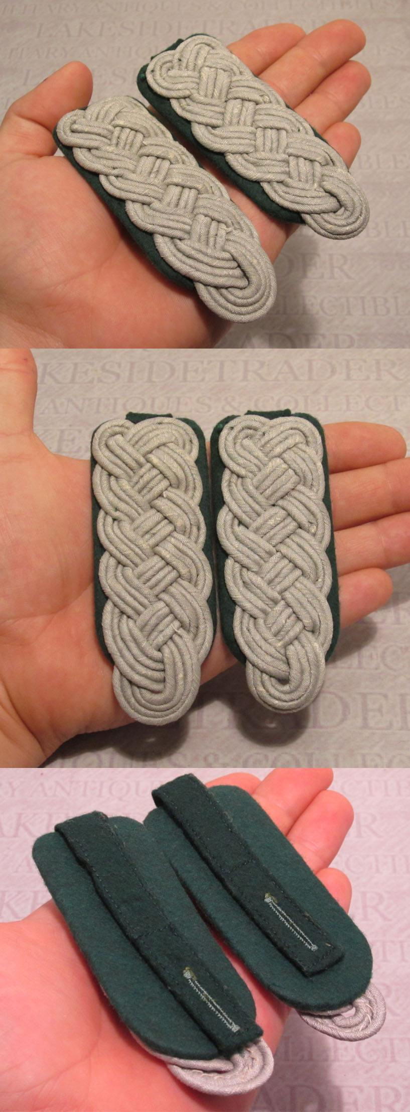 Army Officials Major Shoulder Boards