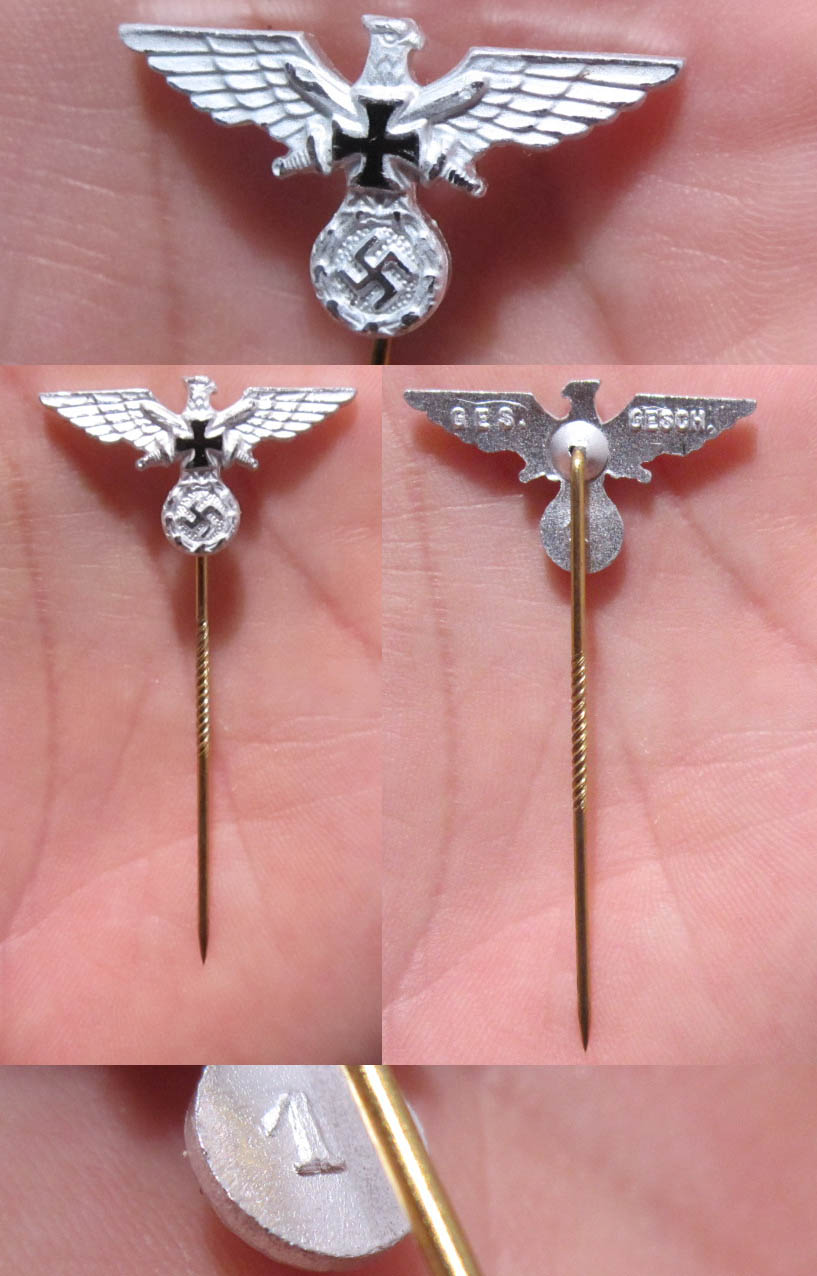 Veterans Eagle Stickpin