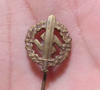 Bronze SA Sports Badge Stickpin