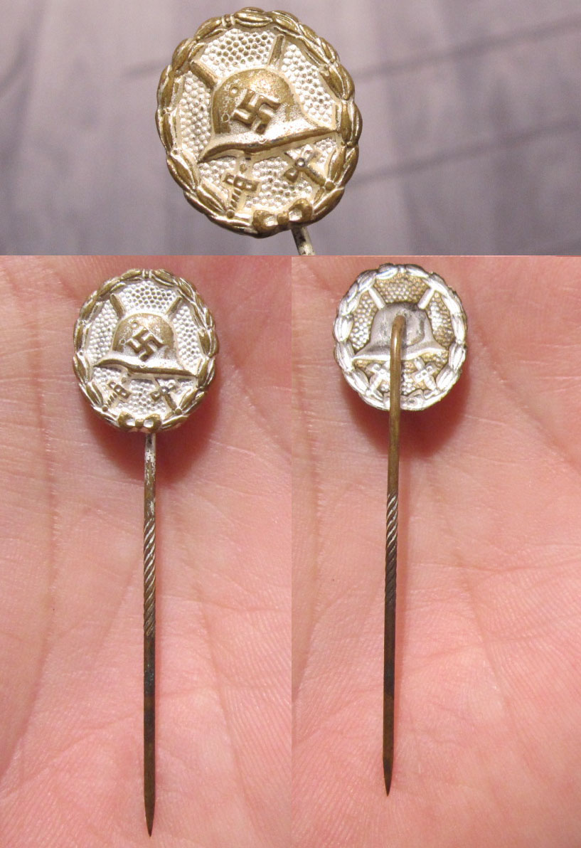 Silver Condor Legion Wound Badge Stickpin