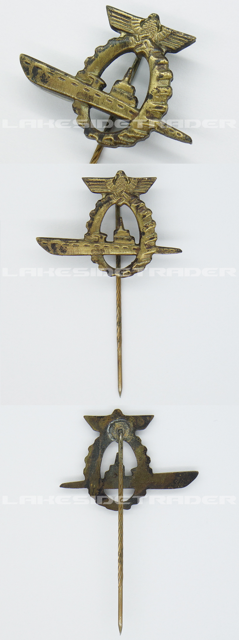 Navy U-Boat Submarine Dock Workers Badge