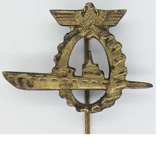 Navy U-Boat Submarine Dock Workers Badge