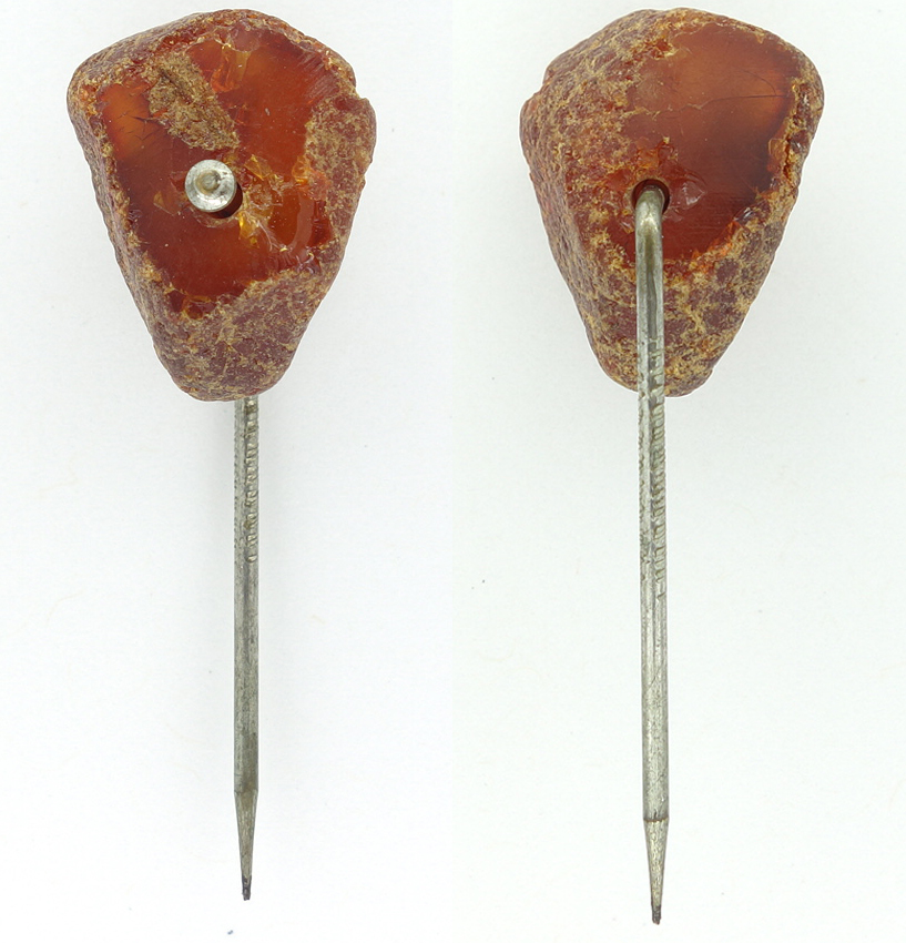 Amber Stickpin