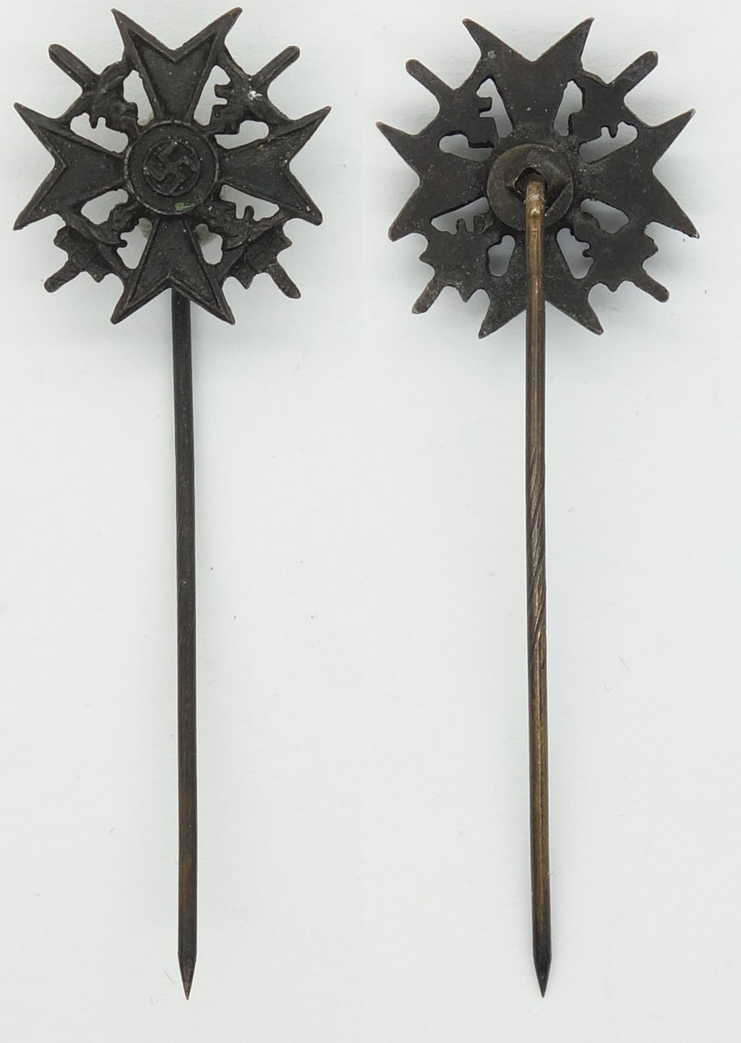 Stickpin – Spanish Cross with Swords 
