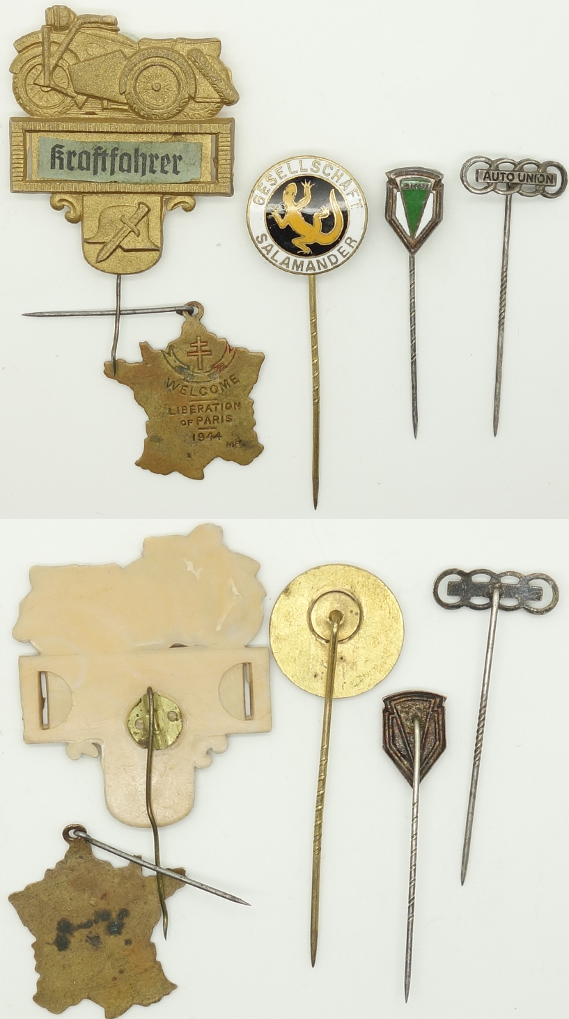 Group of 6 Stickpins