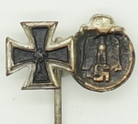 Iron Cross/ Eastern Front Medal Stickpin