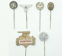 6 Stick pins