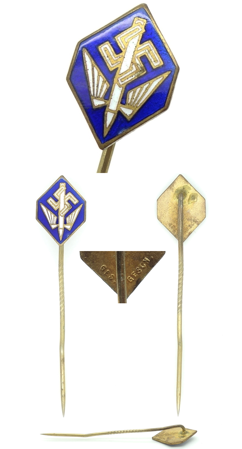 German Stenographic Society Membership Stickpin