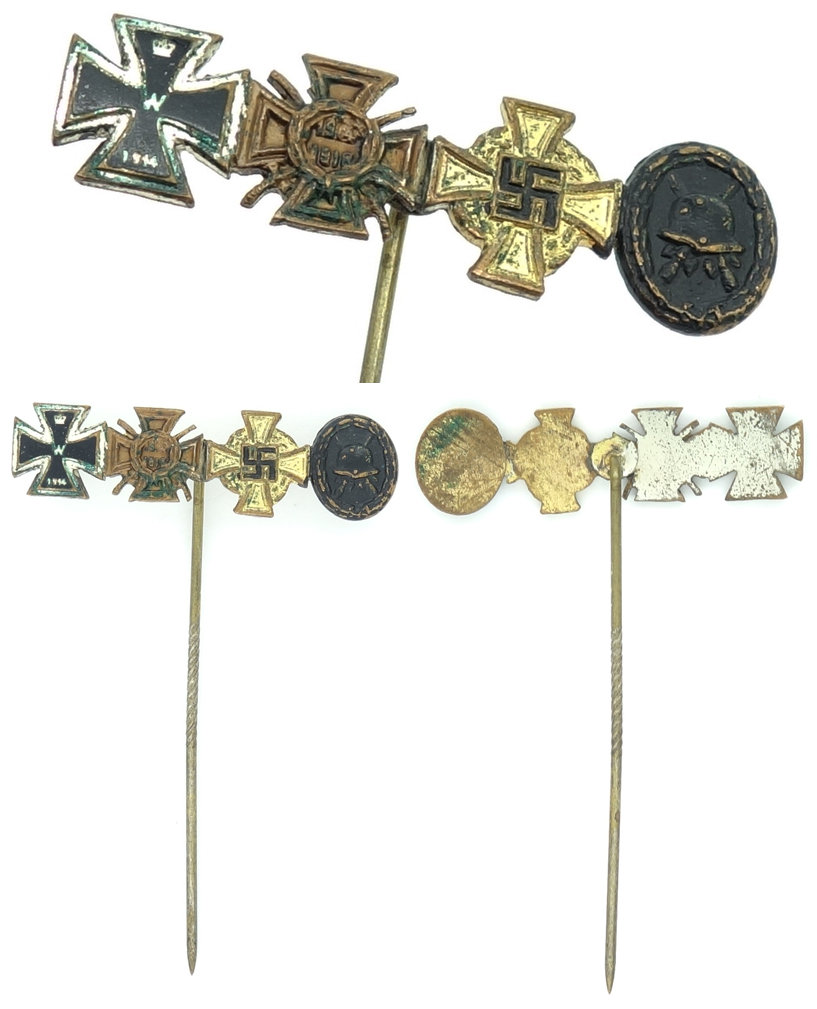 Stickpin – Four-Piece WWI/WWII Award