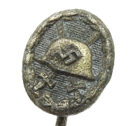 Stickpin - Silver Wound Badge