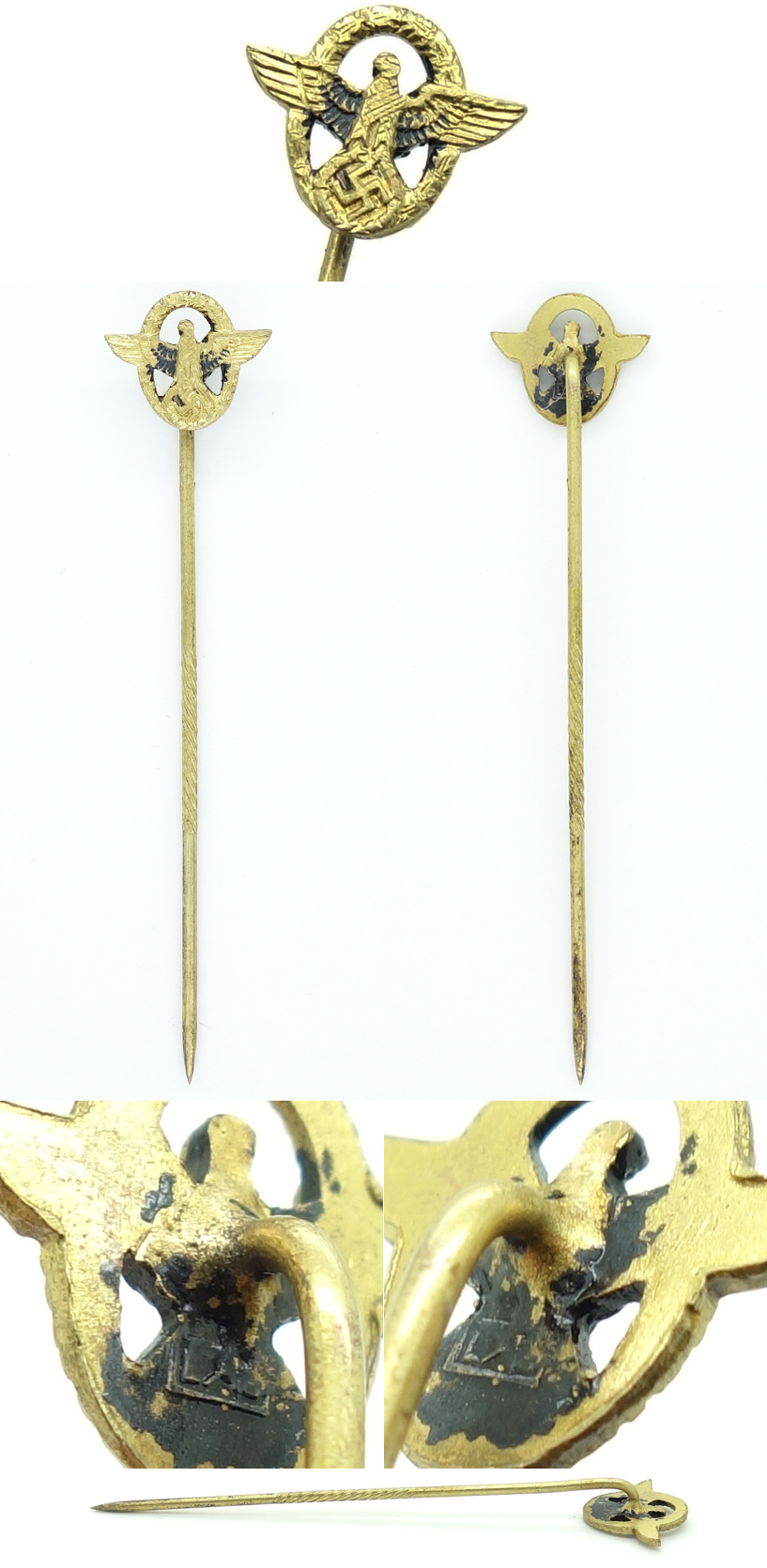 Police/Fire General’s or Water Police Stickpin by L/15