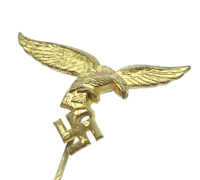 Early Luftwaffe Membership Stickpin in Gold