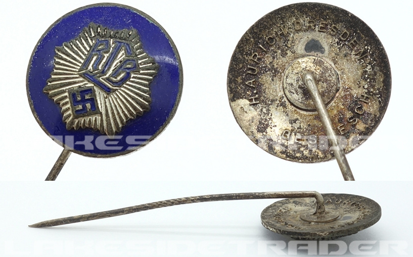 RLB Membership Stickpin by H. Aurich