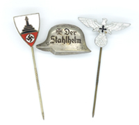 Three Veterans Membership Pins