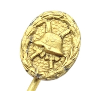 Stickpin - Imperial Wound Badge in Gold