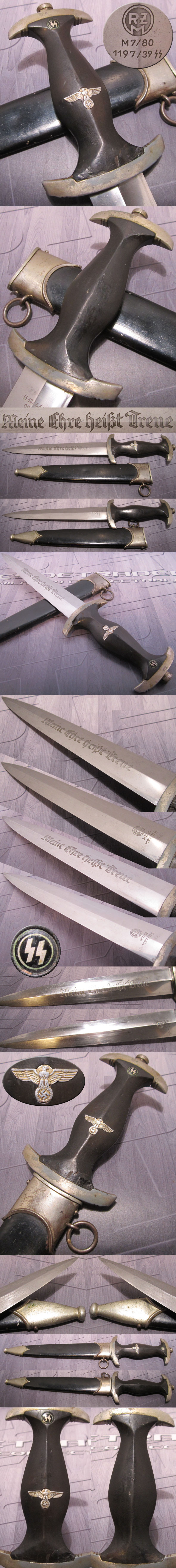 RZM M7/80 1197/39 SS Dagger