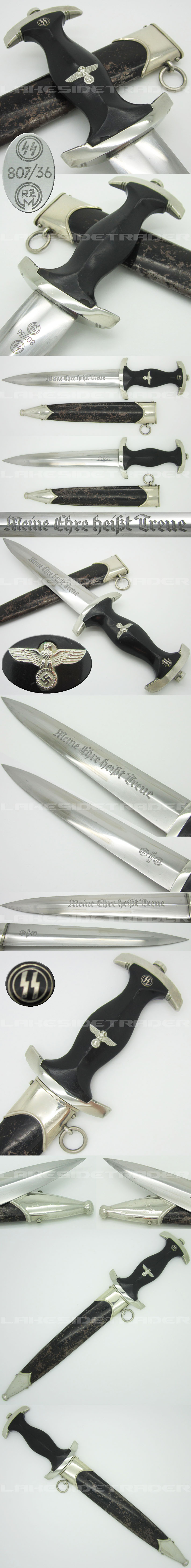 Early SS 807/36 RZM Dagger