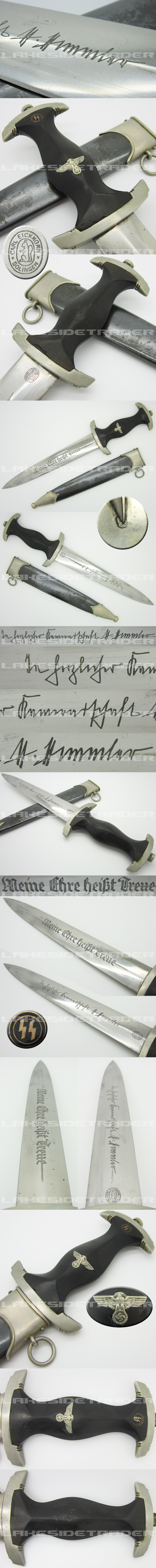 SS Himmler Honor Dagger by Eickhorn