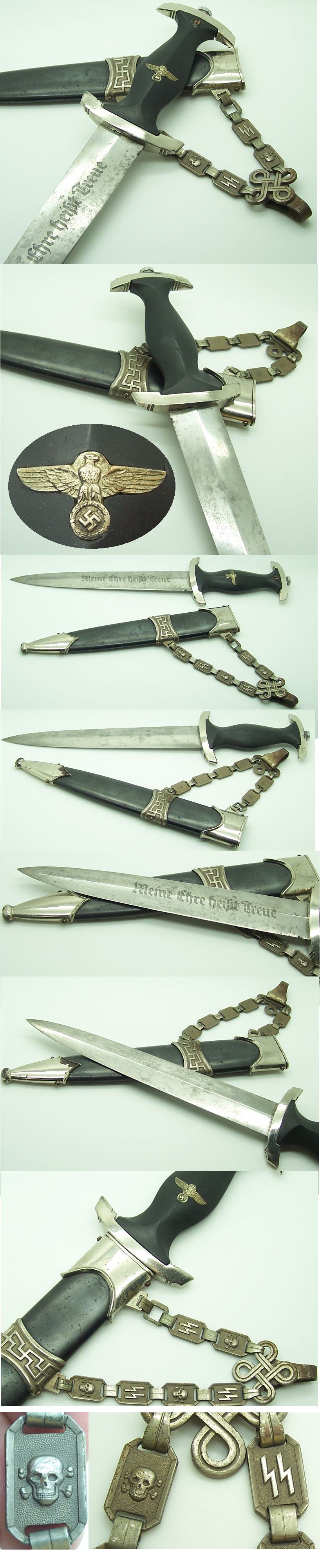 Officer’s Chained Type II SS Dagger