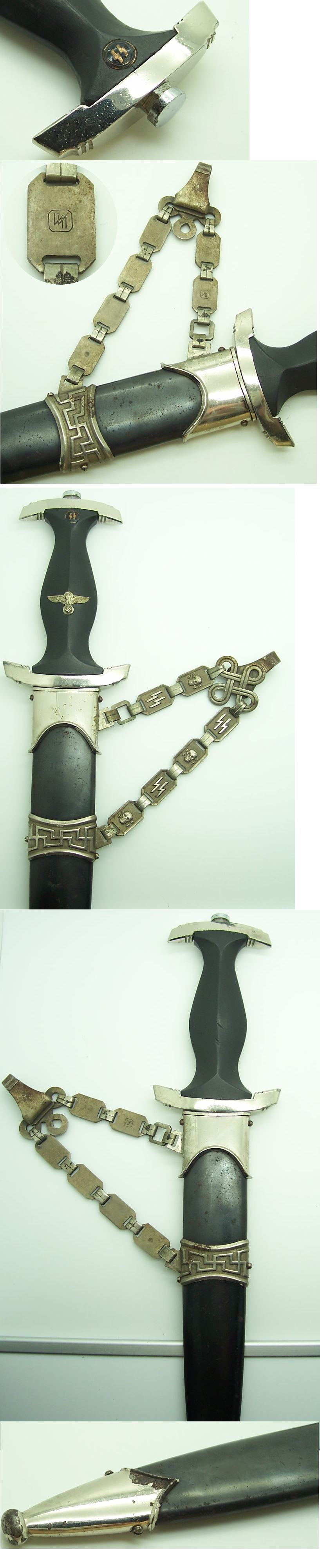 Officer’s Chained Type II SS Dagger