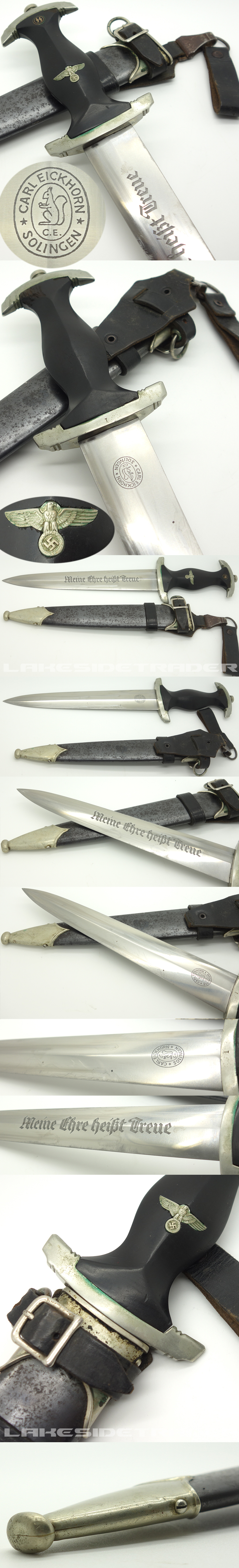 Earliest SS Dagger by Carl Eickhorn