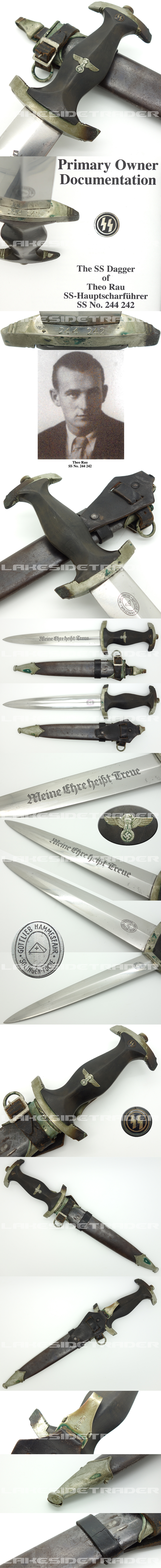 Numbered & Researched – Early SS Dagger by G. Hammesfahr