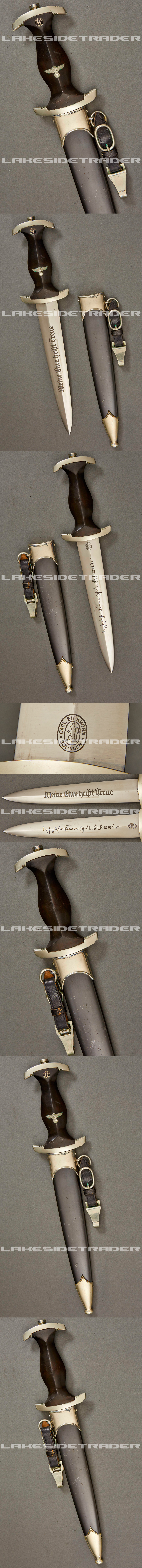 SS H. Himmler Honor Dagger by Carl Eickhorn