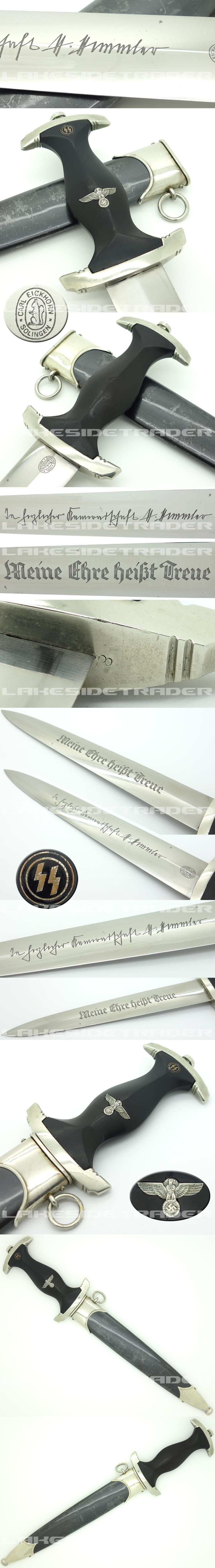 SS Himmler Honor Dagger by Carl Eickhorn