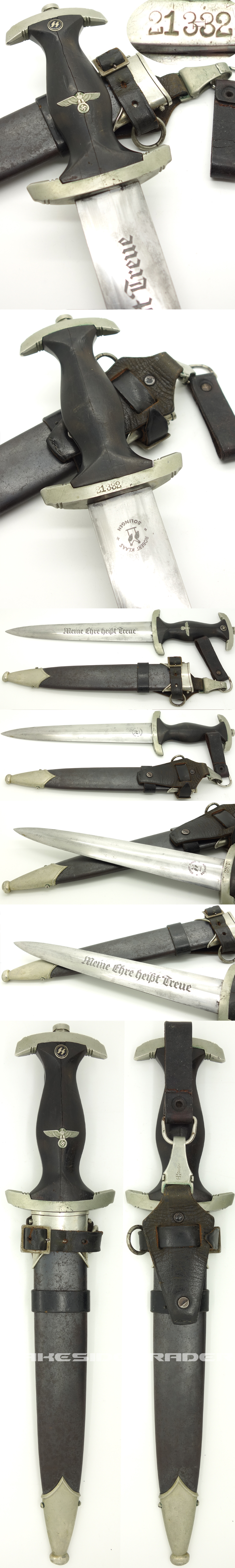 Rottenfuher Heinrich Frank - Early SS Dagger by Klaas