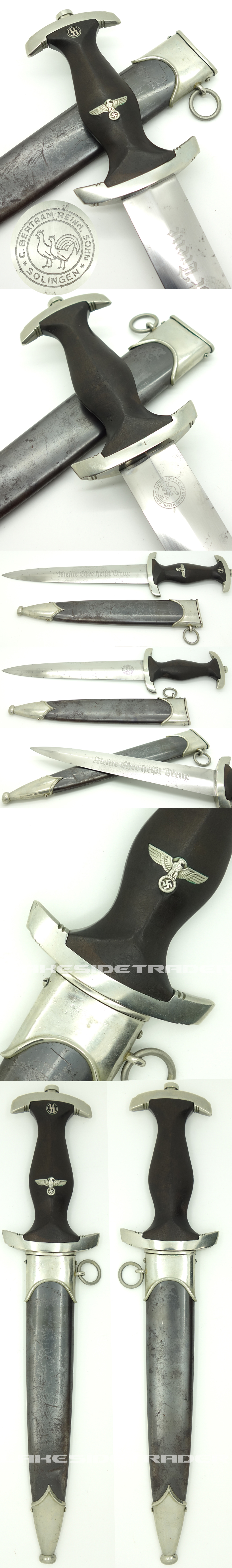 Early SS Dagger by Bertram Reinh