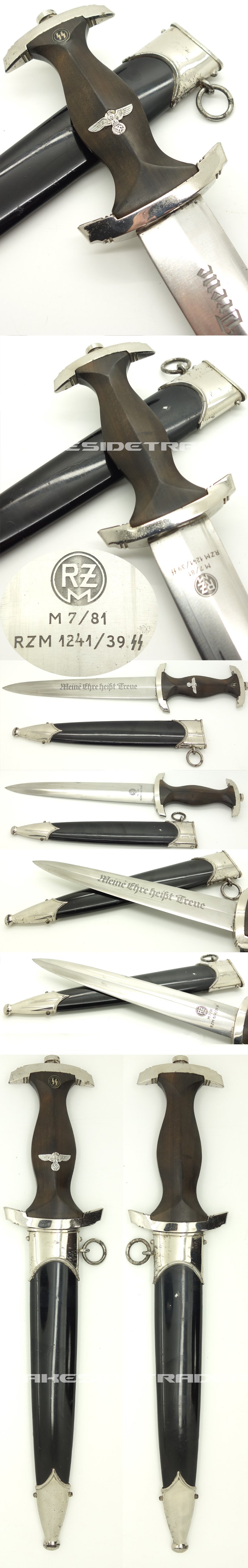 RZM M7/81 SS Dagger 1939