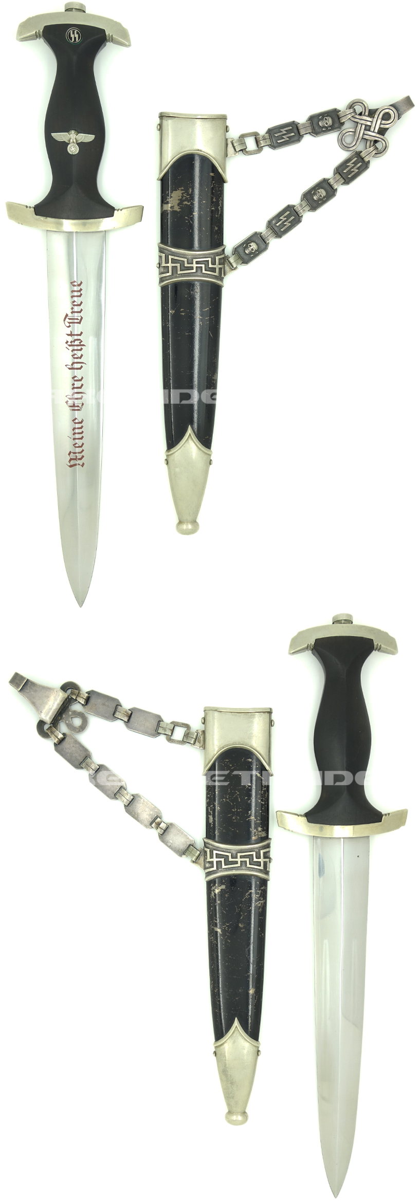 Type II - Chained M36 SS Officers Dagger