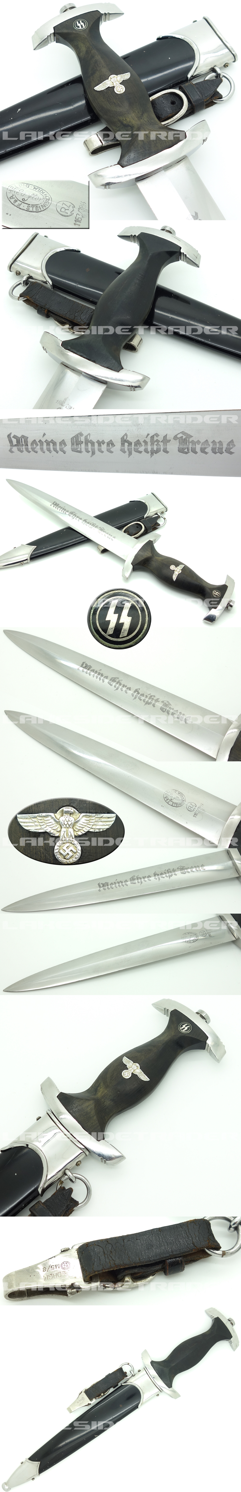 SS Dagger by Helbig RZM 1163/38 SS