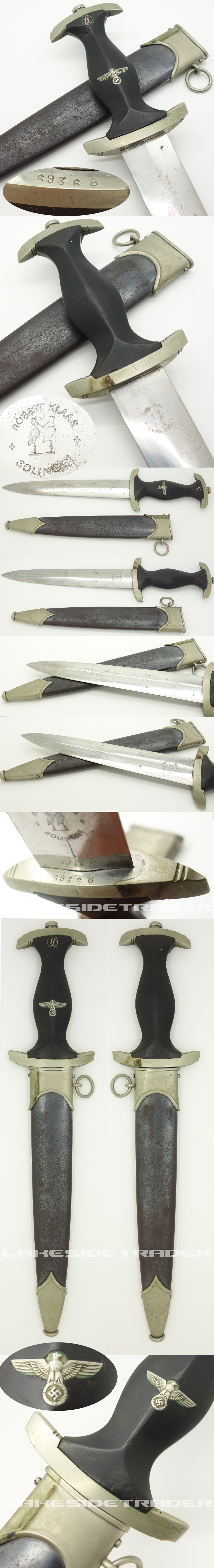 Numbered - Early SS Dagger by Rbt. Klaas