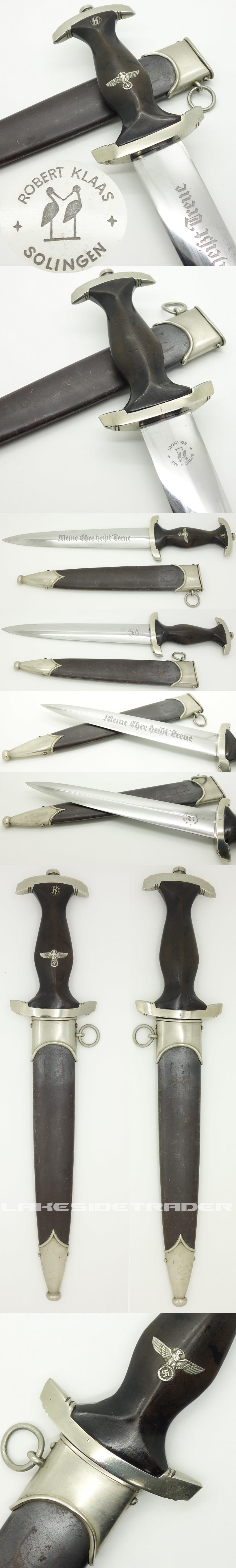 Early SS Dagger by Rbt. Klaas