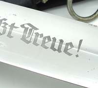 Exclamation Mark - Early SS Dagger by RZM M7/29