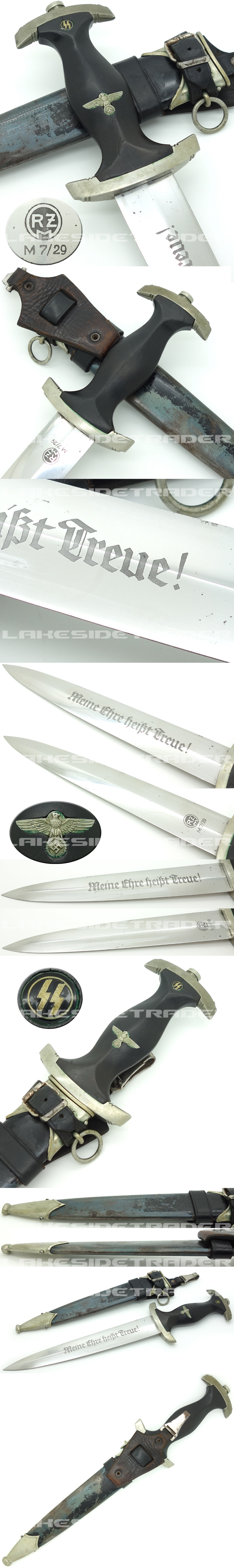 Exclamation Mark - Early SS Dagger by RZM M7/29