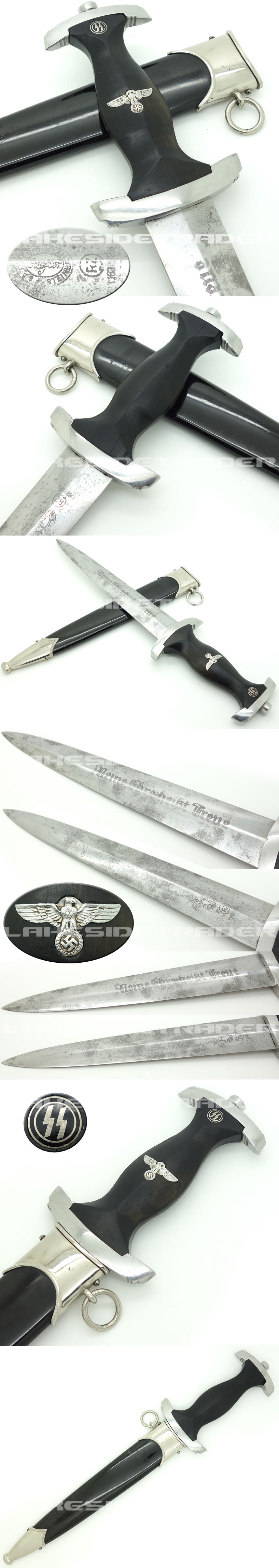 SS Dagger by Helbig RZM 1163/38 SS