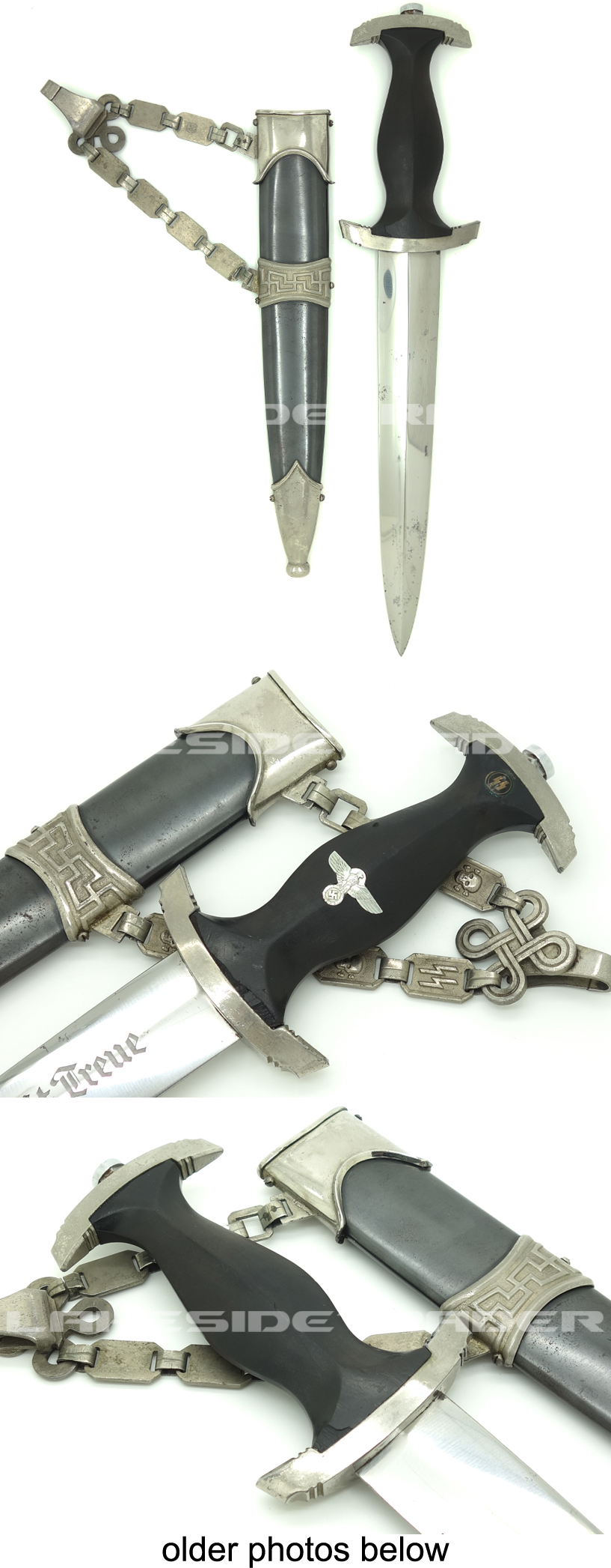 Type II - Chained M36 SS Officers Dagger