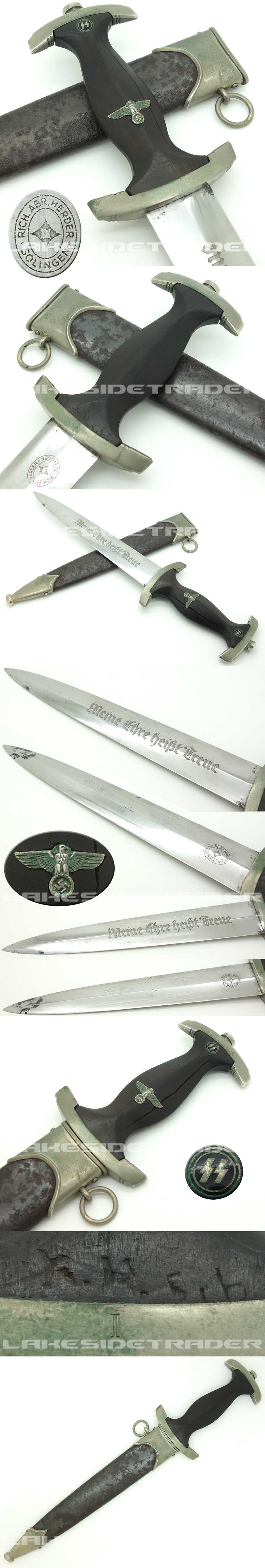 Early SS Dagger by Rich. Abr. Herder