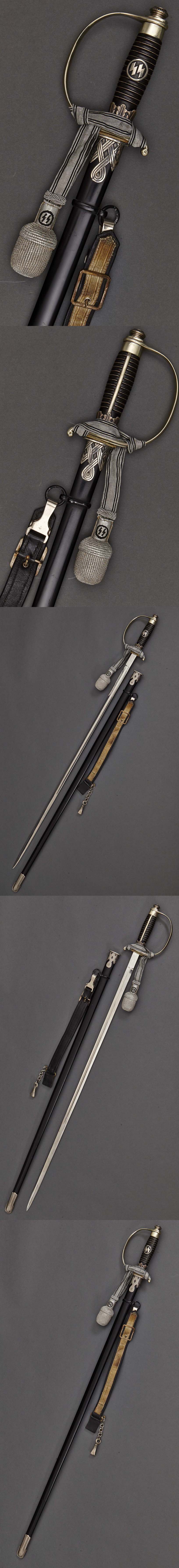 Early Complete SS Officer Sword