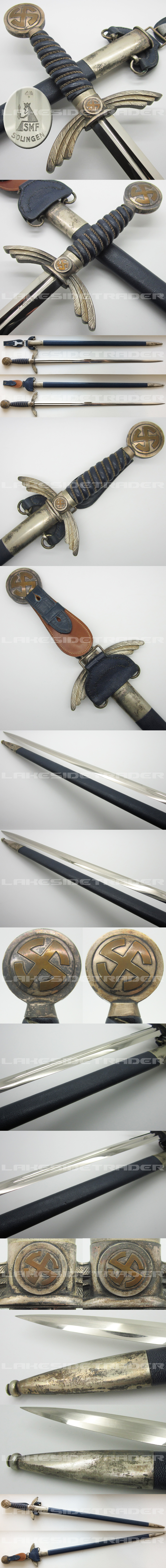 Early Luftwaffe Sword by SMF