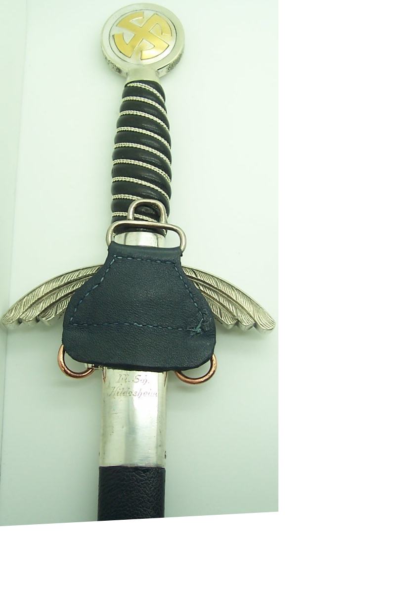 Restored Personalized SMF Luftwaffe Sword