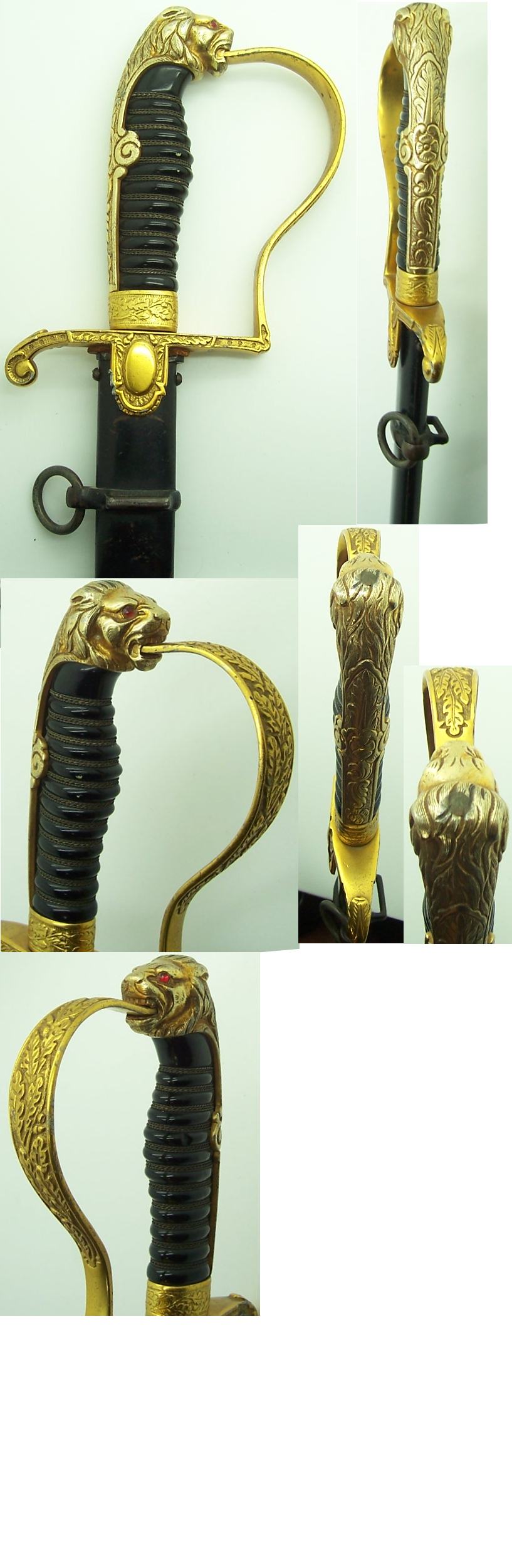 Leopard-head Sword by Horster