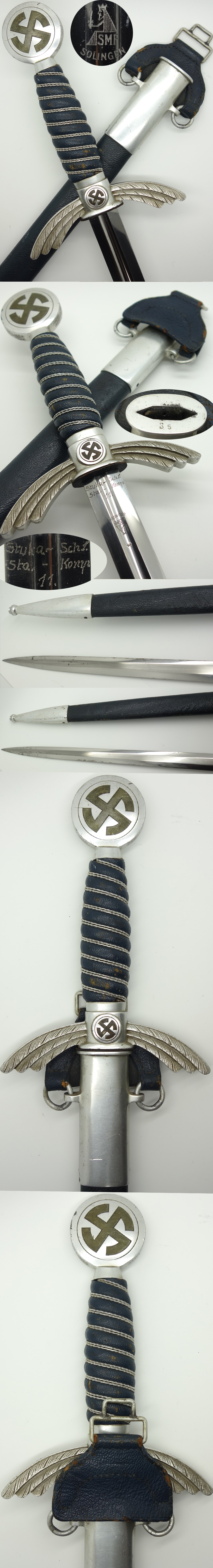 Stuka School owned SMF Luftwaffe Sword