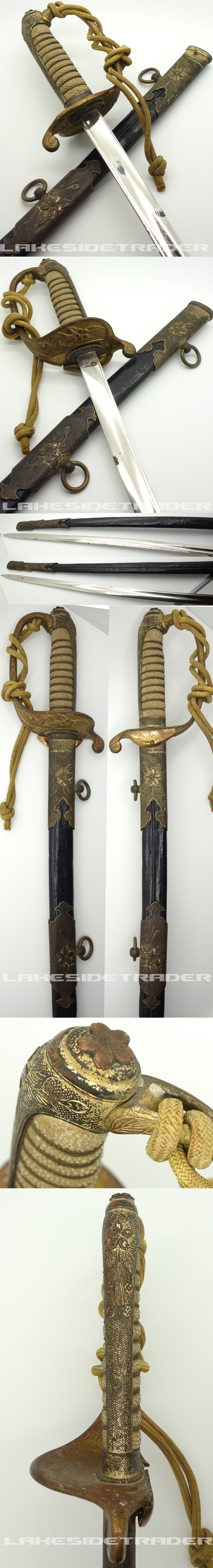 Japanese 1883 Naval Sword