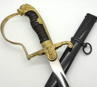 Lion Head Army Sword by Paul Seilheimer