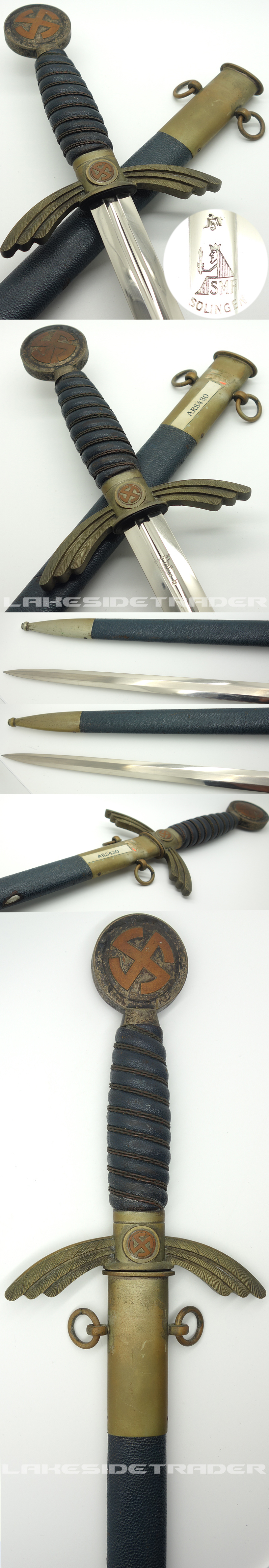 Early uncleaned SMF Luftwaffe Sword