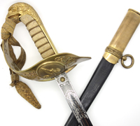 RAF Officer Sword with Portepee