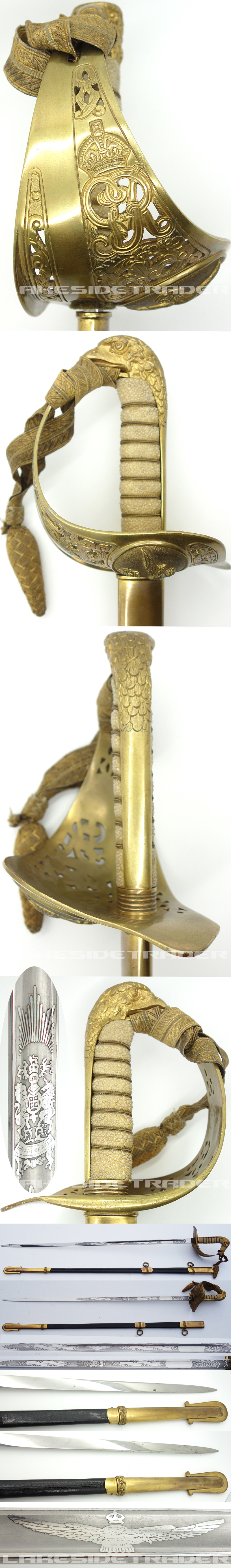 RAF Officer Sword with Portepee